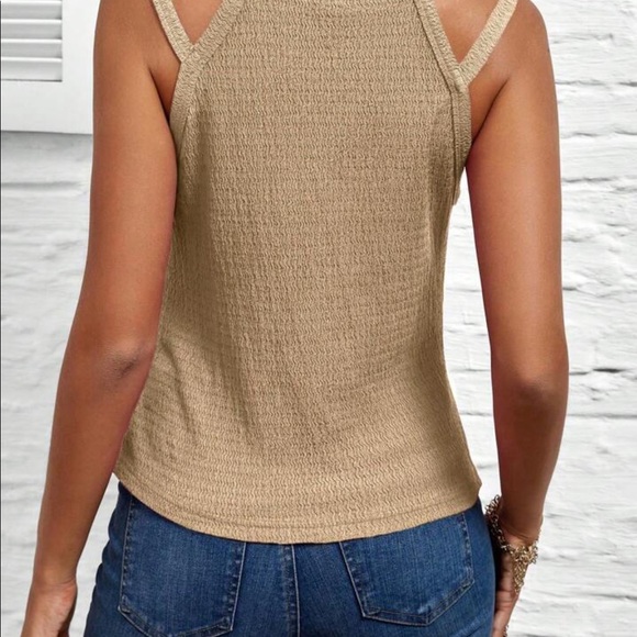 SHEIN tan tank top size‎ large - Picture 2 of 6